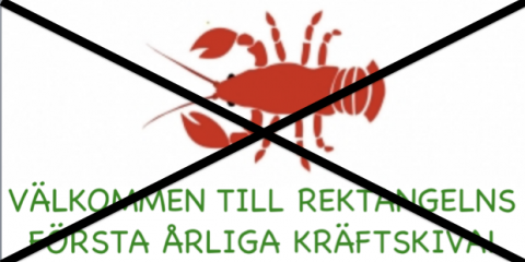 Inställd kräftskiva