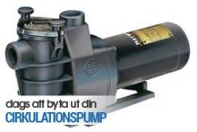 Plats för cirkulationspump