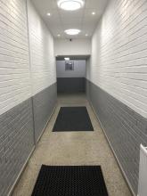 Nyfixad entré mot Götgatan 98