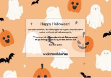 Södermäklarna bjuder på halloweengodis.